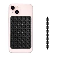 Coque De Téléphone Portable En Silicone Double Face, Ventouse Coordonnante Universelle, Coussin De Partenaires Monté Sur Voiture, Support Rapide