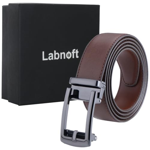 Image of Labnoft Men's PU Leather Auto-lock Belt