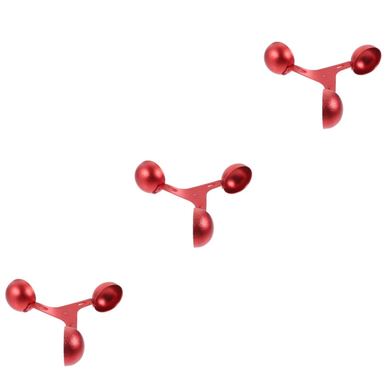 BESTonZON 3 Pièces Anémomètre à Tasses de Remplacement pour Mesure Vent Capteur de Vitesse Anémométrique Pratique et Durable