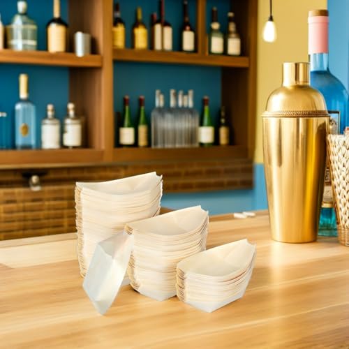 Platos de madera para sushi de 5 pulgadas x250 unidades miniatura 4
