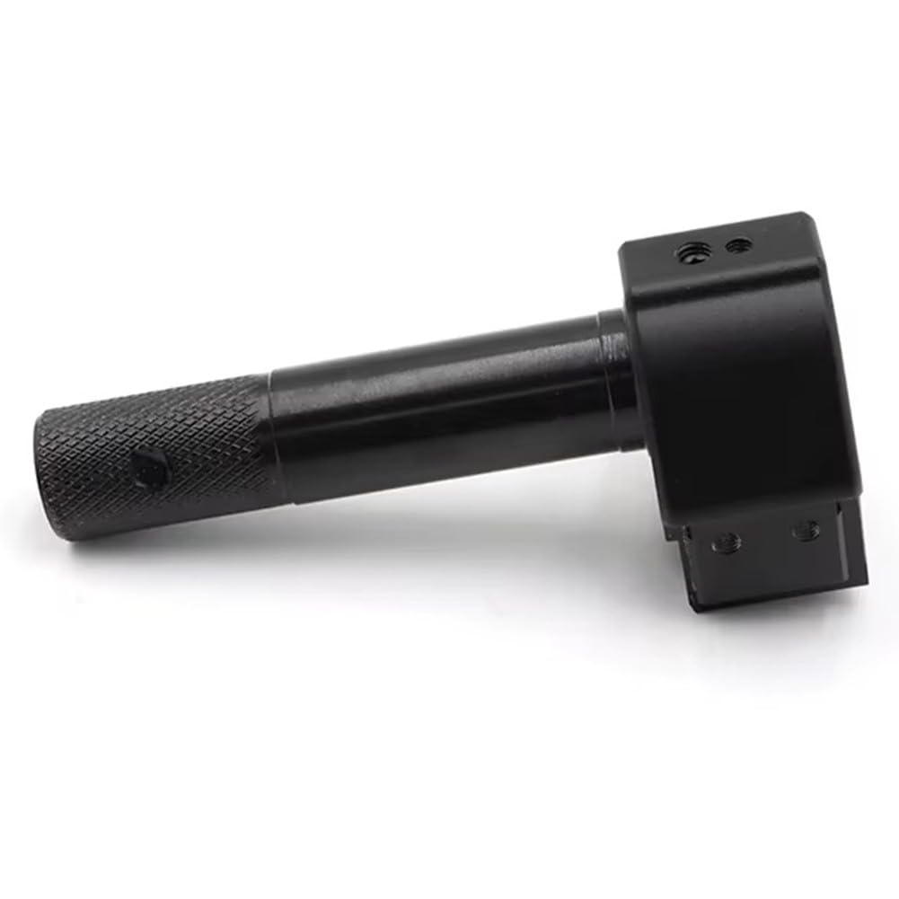 Petite tête de traverse en alliage d'aluminium pour trottinette électrique KUKIRIN G2 MAX, kit de tuyau fileté, noir, 17 × 8 × 8 cm, 730 g