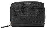 betty lederman 100 % Rindleder Betty Barclay Geldbörse Echt Leder schwarz Damen - 020378