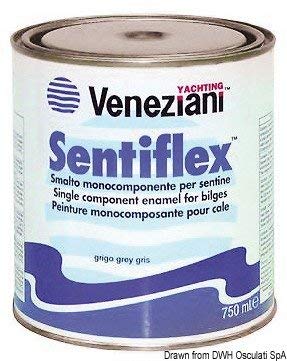 Laque mono-composant Veneziani Sentiflex Gris contre l'usure marine