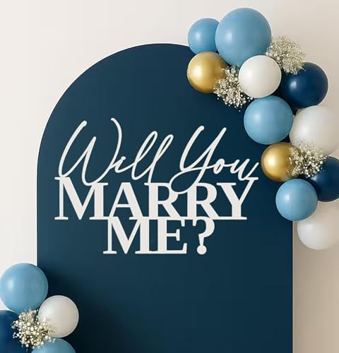 Will You Marry Me,Wooden Marry Me Sign for...