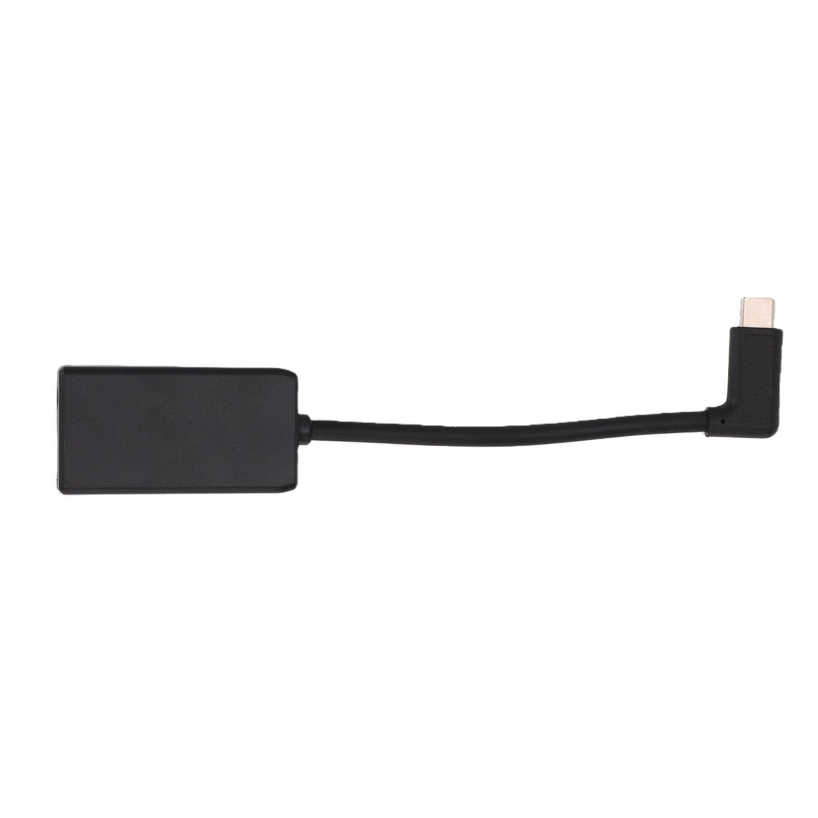VBESTLIFE Adaptador de Micrófono Externo para Cámara, Micrófono Tipo C a 3,5 Mm con Conector de 90°, Audio Estéreo para Grabación de Vlog, ADC de 106 DB, Plug and Play para Entrevistas Al Aire Libre