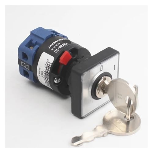 Interrupteur à came rotatif robuste LW26-10 pour isolation électrique
