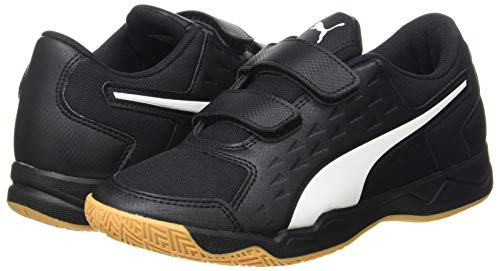 PUMA Auriz V Jr, Scarpe da Football, Nero Black