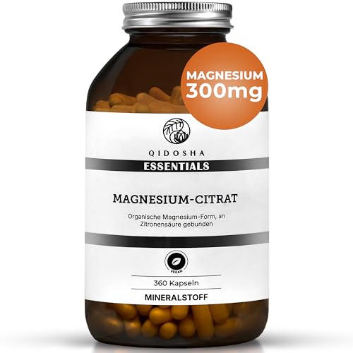 QIDOSHA Magnesium Citrat Kapseln 360 Stk.
