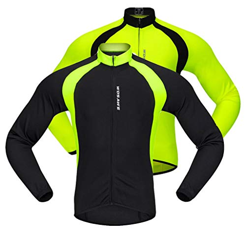 Chaqueta térmica ciclismo verde XXL miniatura 7
