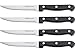 Steak Knives - 4 Pc Superior Steak knives, Stainless Steel, Steak Knife for Chefs, Commercial Kitchen, Great For BBQ, Weddings, Dinners, Parties, All Homes & Kitchens - By Kitch N' Wares