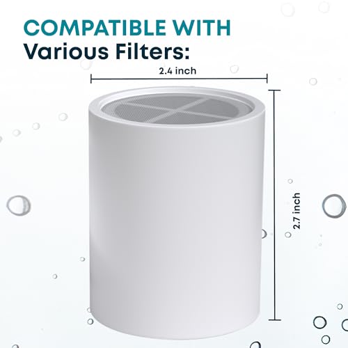 Image of 15-Stage Replacement Premium Filter Cartridge 2-Pack (No Housing), Compatible with Any Shower Filter of Similar Design Universal High Output EW-SF - 15 AquaHomeGroupaa‚¬¦