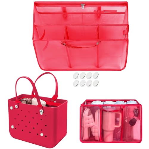 Image of XYFuuee Beach Bag Organizer Insert Divider for X Large Bogg Bag Accessories