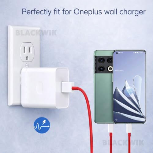 Image of Blackwik 80W USB to Type C Charging Cable Compatible with Oneplus devices