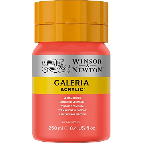 Image of Winsor & Newton Galeria Acrylic Color Tube, 250ml, Vermilion Hue