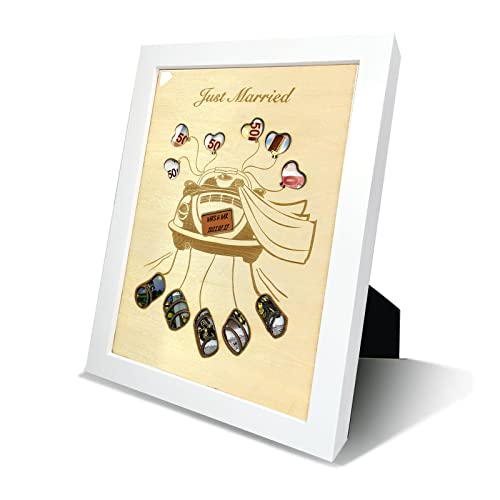 Regalos de boda para novios | regalo de dinero de boda | coche recién casado | regalos de dinero para bodas | marco de fotos de regalo de boda | regalo de dinero personalizado boda
