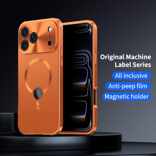 Coque iPhone Air antichoc réglant le problème de confidentialité avec bords métal MagSafe