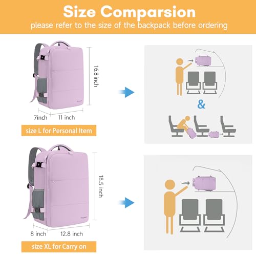 image for Taygeer Large Backpack for Women Travel Bag, Luggage Backpack for Coll