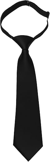 GOOD 1 STORE Boys Kids Adjustable Neck Tie Satin, Micro, Polyester Baby Necktie 2-13 age 12.5 inch/ 15 inch For Boy Pre-Ti...