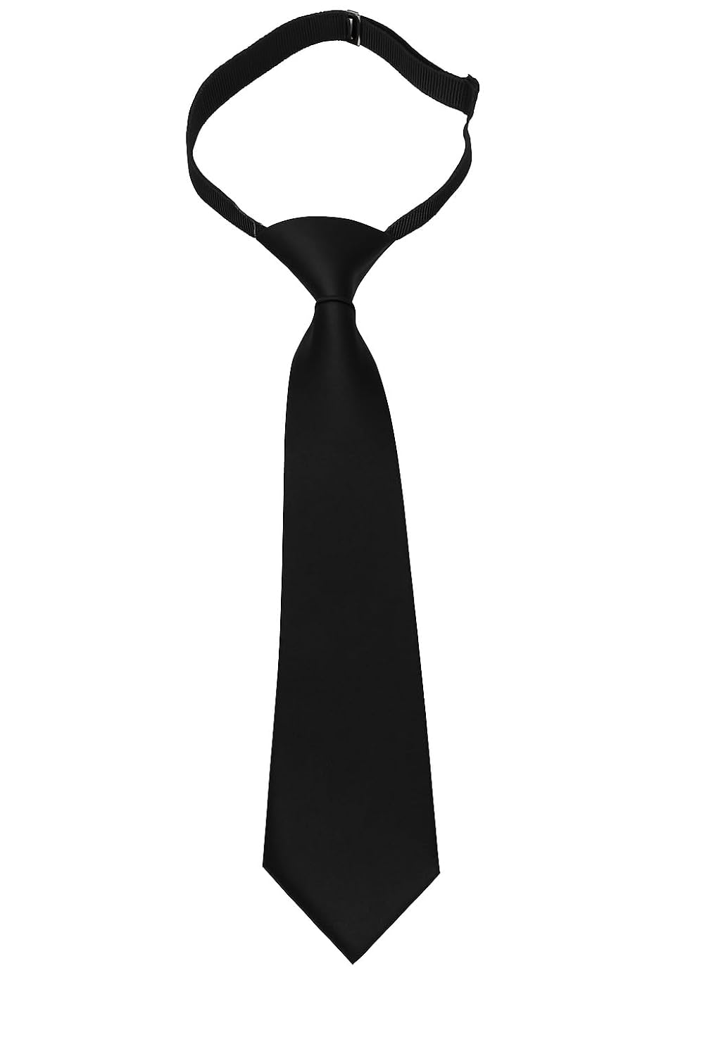 GOOD 1 STORE Boys Kids Adjustable Neck Tie Satin, Micro, Polyester Baby Necktie 2-13 age 12.5 inch/ 15 inch For Boy Pre-Ti...