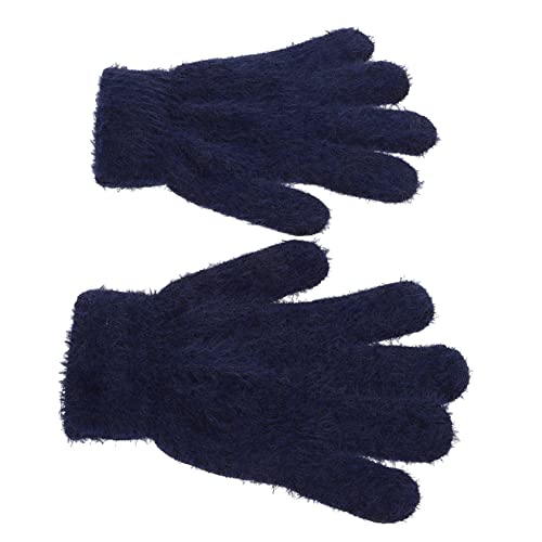 NOLITOY Boys and Girls Winter Mittens Warm Wool Gloves for Boys Girls Mittens and Elastic Soft Comfortable
