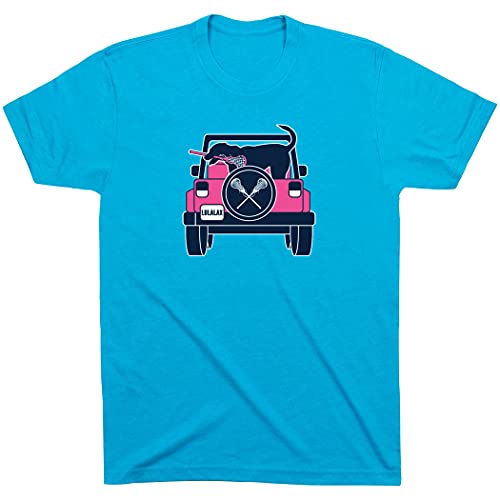 Girls Lacrosse Lax Cruiser Short Sleeve T-Shirt | Girls Lacrosse Tee | Youth and Adult Sizes