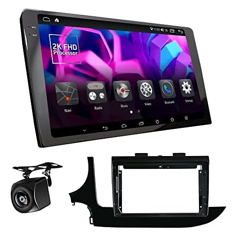 Radio de Coche UGAR Compatible para Opel Mokka X/Buick Encore 2013-2018 9 Pulgadas Android 10.0 DSP 4GB+64GB Dab+ Cover
