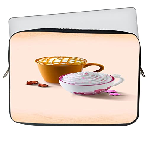 Image of TheSkinMantra Chain Laptop Sleeve Bag Compatible with Laptop /Macbooks /Chrombook /Notebook /Zbook (11.6 Inch (Chain), Two Cups)