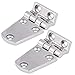 TMP1105 Cam-Latches 2pcs 316 Stainless Steel Flush Door Hatch Compartment Folding Bending Hinge Casting for Boat Marine Boat Accessories Marine