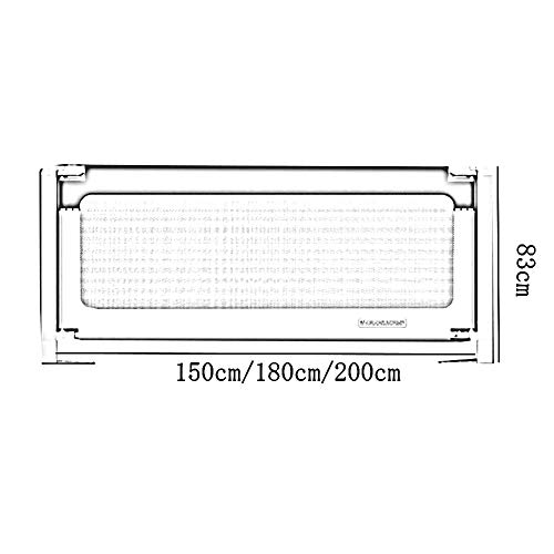 Rieles de cama de elevación vertical para niños pequeños en colchón Queen 4