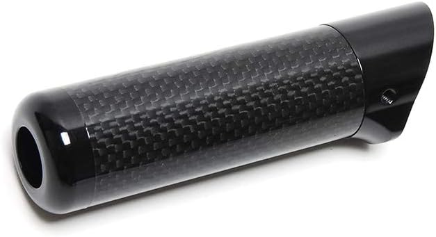 Dry Carbon Fiber Replacement E-Brake Handle (BLACK) for Mitsubishi Mitsubishi Lancer Evolution X EVO 10