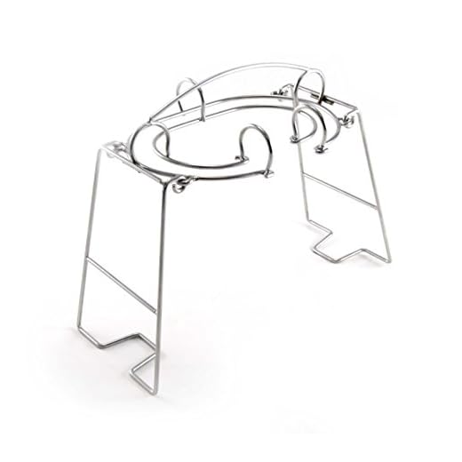 Charcoal Companion Soporte Plegable para Asar alas y jamoncitos CC3125 Natural