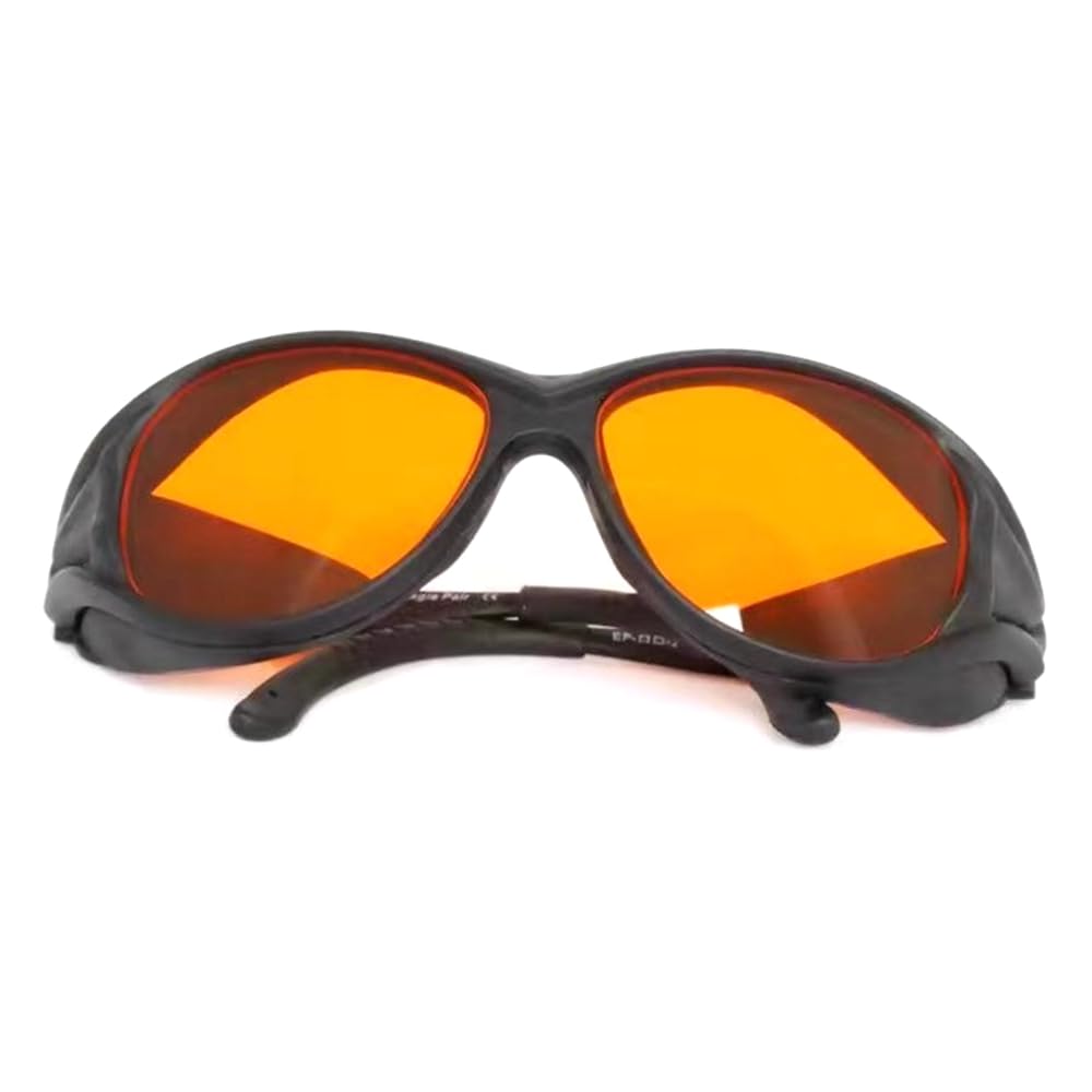 Lunettes de sécurité EP-3-2 190-540 nm OD7+ à large spectre d'absorption continue Lunettes de protection laser