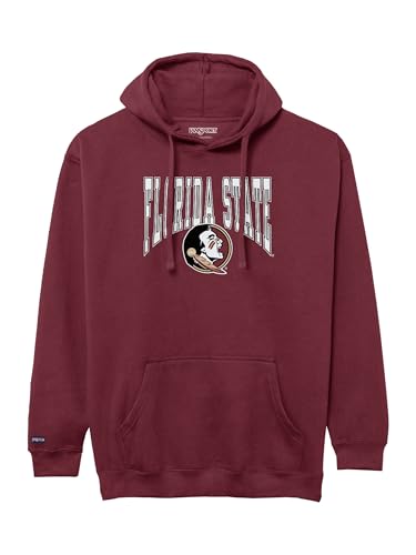 Image of JanSport NCAA Officially Licensed Rival Hoodie, Long Sleeve Unisex Sweatshirt, Cotton-Polyester Blend, Double-Layered Hood