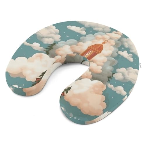 Almohada de viaje espuma viscoelástica 30x25 cm miniatura 6
