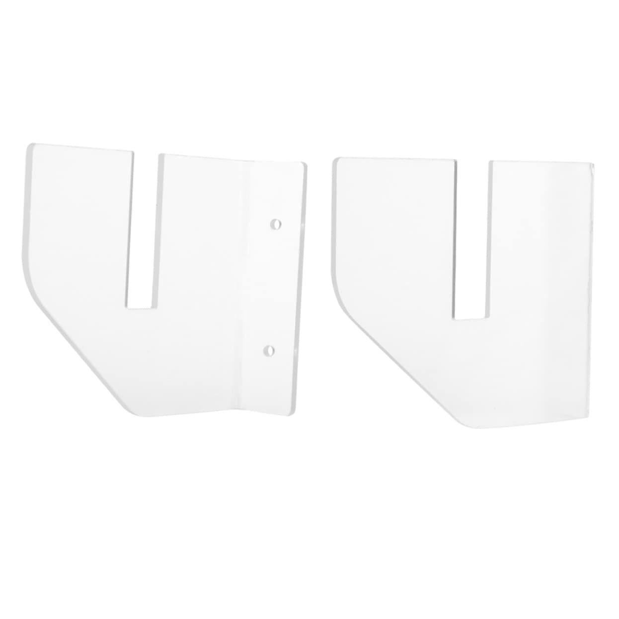 BESPORTBLE 1set Transparent Skateboard Holder Multi-function Skateboard Rack for Home Storage Wall-mounted Display Snowboards and Surfboards Space Saving Design