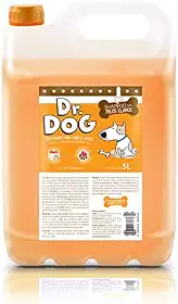 Shampoo Branqueador Clareador Pet 5 Litros Anti Alérgico, não arde os olhos, ideal p/mancha lágrima ácida shih tzu, lhasa, alto rendimento, hipoalergênico, pet shop profissional