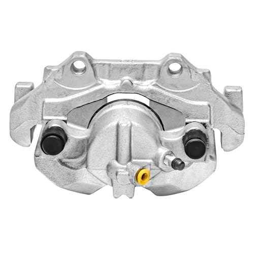 Image of Detroit Axle - Front Left Brake Caliper for Ford Escape Focus | Transit Connect Lincoln MKC, Driver Side Brake Caliper w /Bracket Replacement
