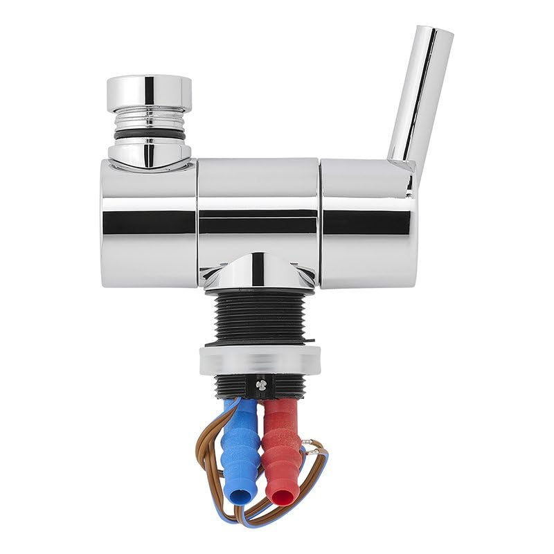 Robinet de douche Trend A 12 V Ø27 mm - Chrome avec micro-interrupteur pour camping-car & bateau