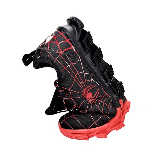 YTRXM Boys Girls Shoes Lightweight Little Kids Sports Running Tennis Shoes Non Slip School Students Casual Shoes Black Size 1.5, 1 Pair3