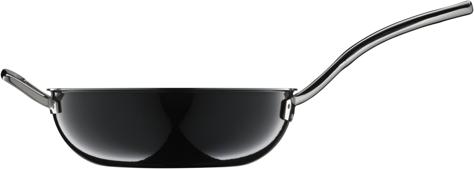 WMF Fusiontec Mineral Wokpfanne Induktion 28 cm, Wok, High-Tech Keramik, backofenfest, kratzfest, schwarz