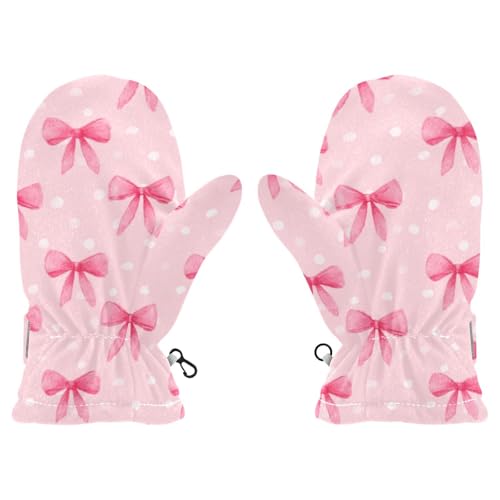 Image of Plaaee Early 1990s Pattern Kids Glove Warm Mitten Winter Favor for Toddler Boys and Girls Children Cold Weather Gloves