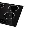 Empava 24” Electric Stove Induction Cooktop with 4 Power Boost Burners Smooth Surface Vitro Ceramic Glass in Black, 24 Inch #2