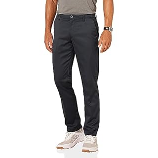 Amazon Essentials Men's Slim-Fit Stretch Golf Trouser, Navy, 32W / 32L