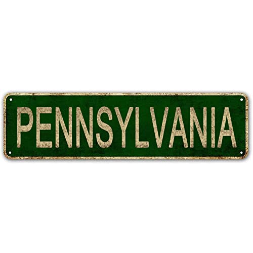 FBI Leads Major Drug Trafficking Bust in Philadelphia’s Kensington Neighborhood 11 LINStore Pennsylvania Sign, America State Name Vintage Metal Tin ...