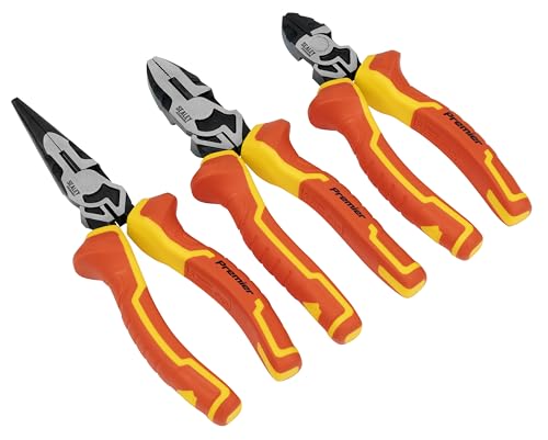 Image of Sealey Ak83452 Pliers Set 3Pc Vde Approved