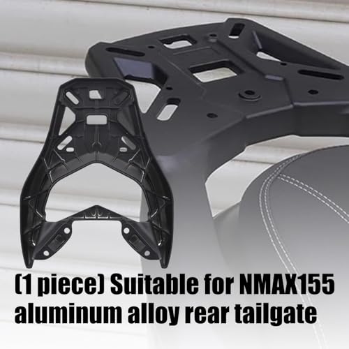 Porte-bagages arrière NMAX155 noir solide support de transport sur mesure
