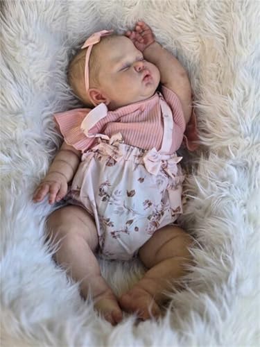 Muñeca Reborn de 24 Pulgadas con Cuerpo de Tela Realista miniatura 4