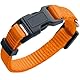 HUNTER Halsung London Vario Basic | Orange | Größe 24-36/S | mit Sicherheitsverschluss | weich & flexibel | reißfest & schnelltrocknend | pflegeleicht & formstabil | ideal für Alltag & Abenteuer