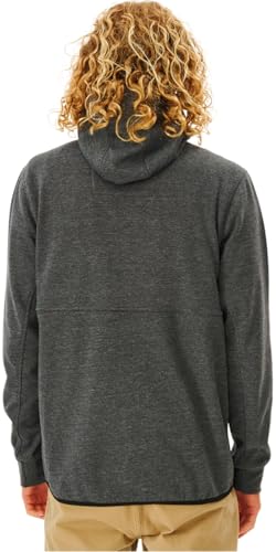 Image of Rip Curl mens Departed Anti Series Technical Zip Up Hooded Sweatshirt