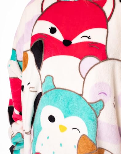 Pull à capuche multicolore Squishmallows pour cocooning et télétravail - 4